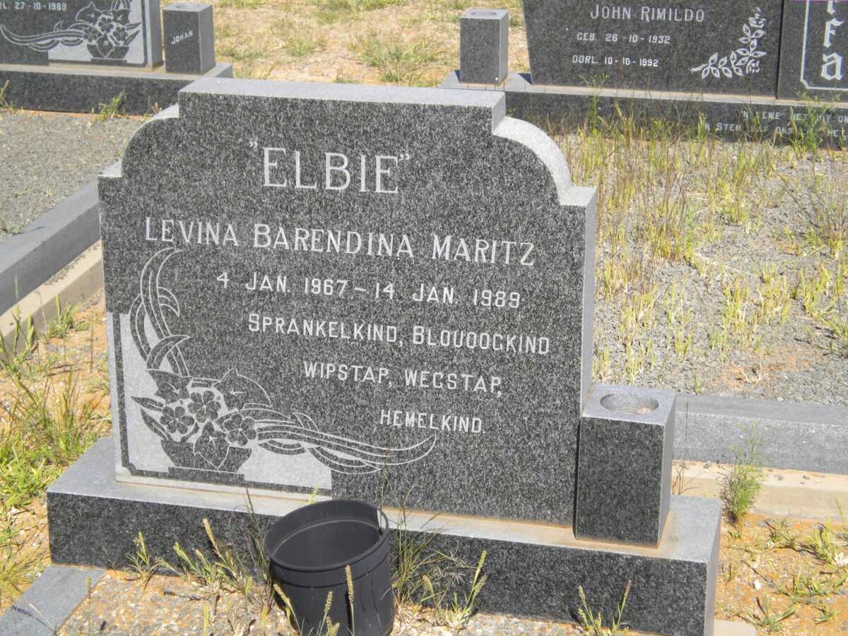 MARITZ Levina Barendina 1967-1989
