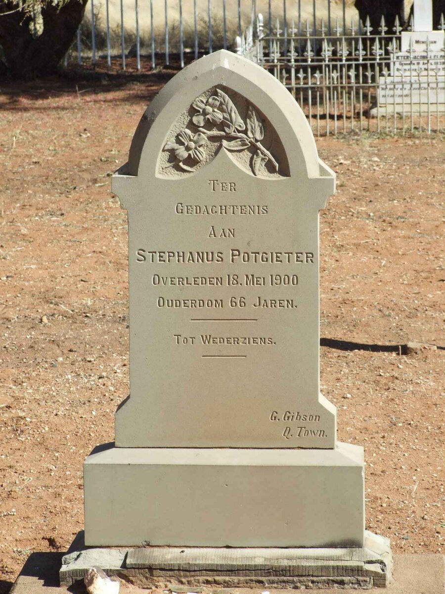 POTGIETER Stephanus -1900