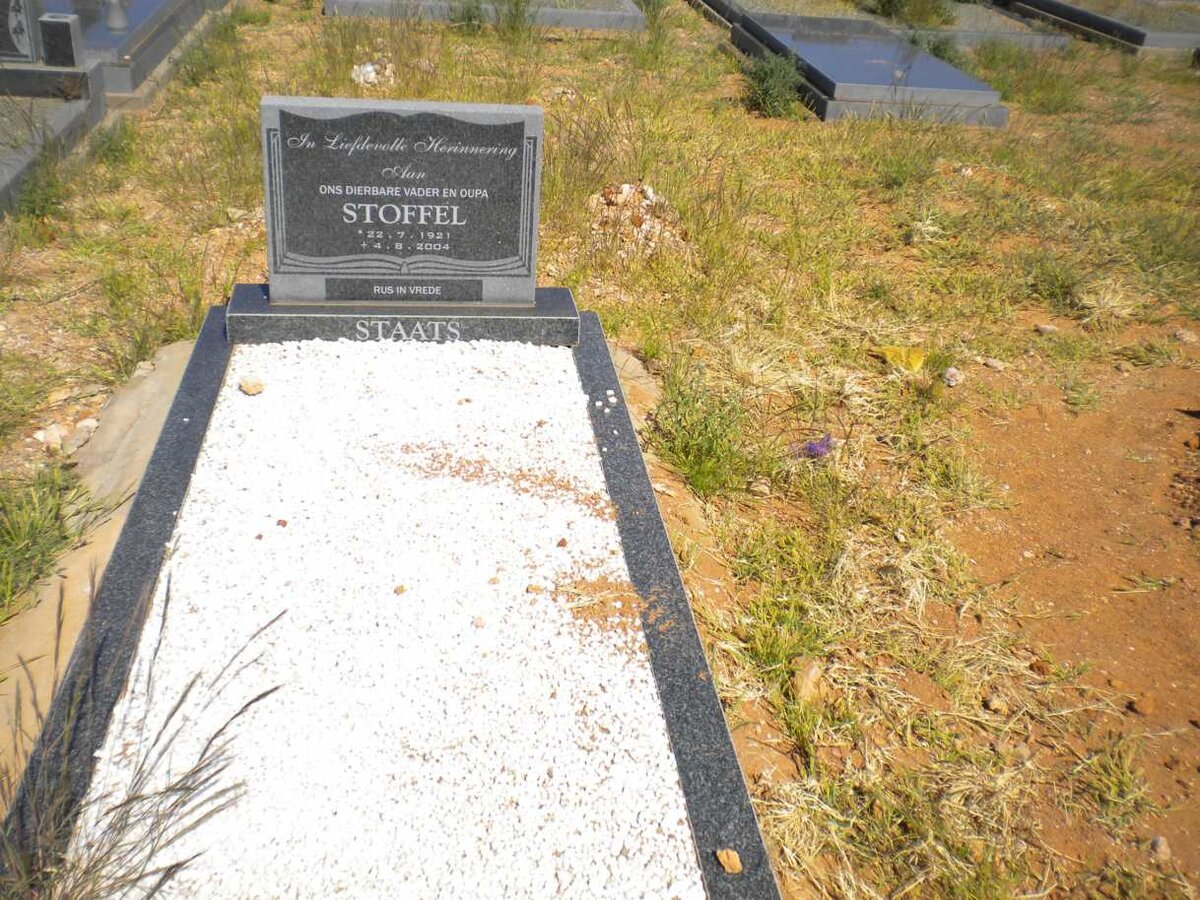 STAATS Stoffel 1921-2004