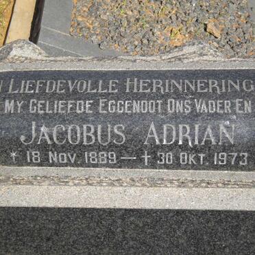 SMIT Jacobus Adrian 1889-1973 &amp; Maria Dorothea E. VENTER 1893-1981