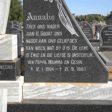 GREYLING Annalie 1964-1987