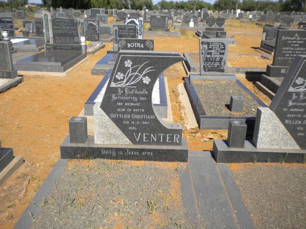 VENTER Gottlieb Christiaan 19?4-