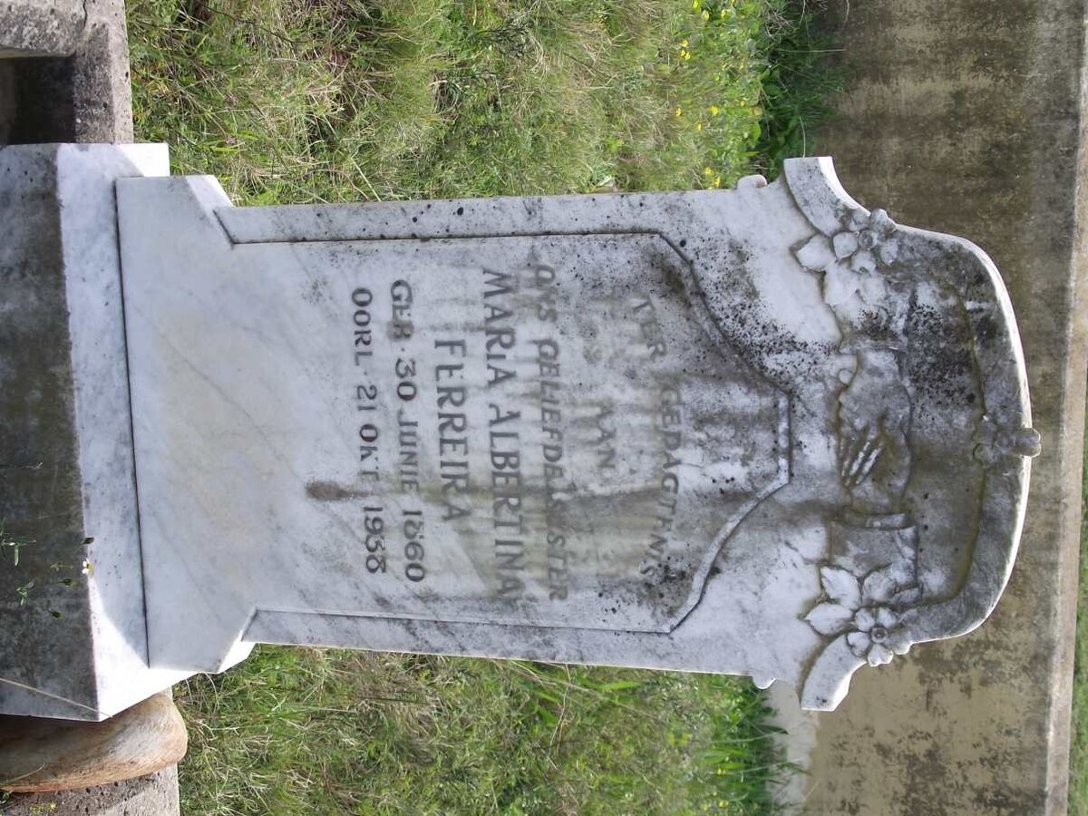 FERREIRA Maria Albertina 1860-1938