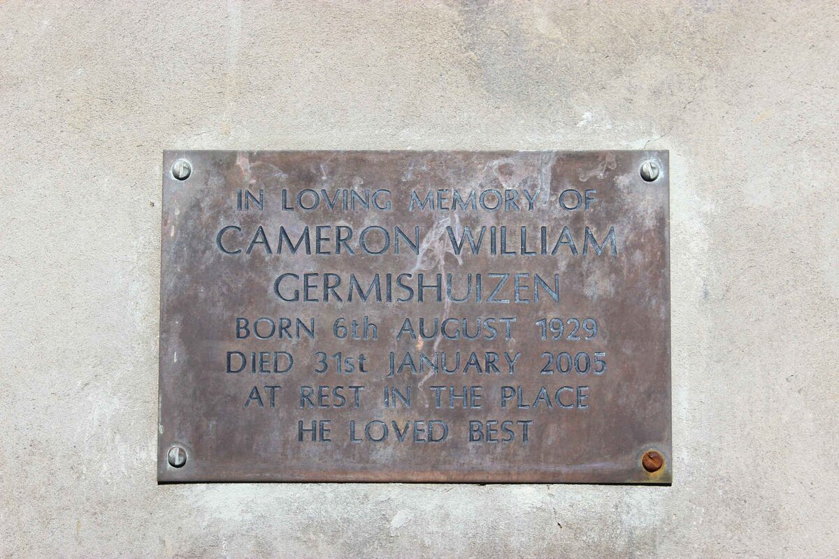 GERMISHUIZEN Cameron William 1929-2005