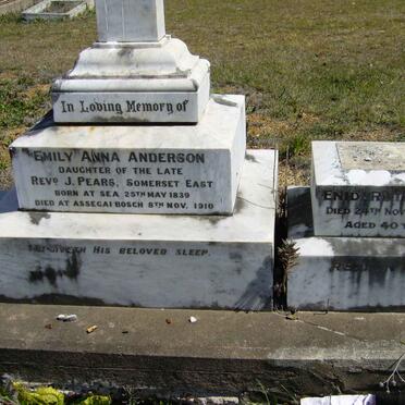 ANDERSON Emily Anna 1839-1910 :: PAYNE Enid Ruth  -1935