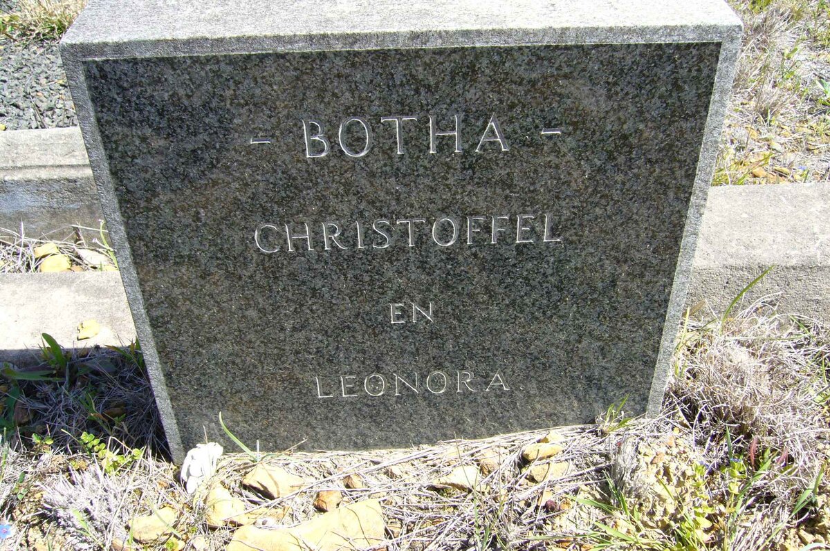 BOTHA Christoffel en Leonora