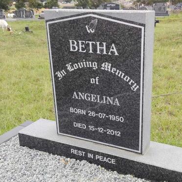BETHA Angelina 1950-2012