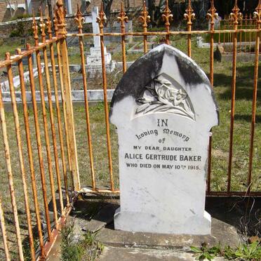 BAKER Alice Gertrude -1915