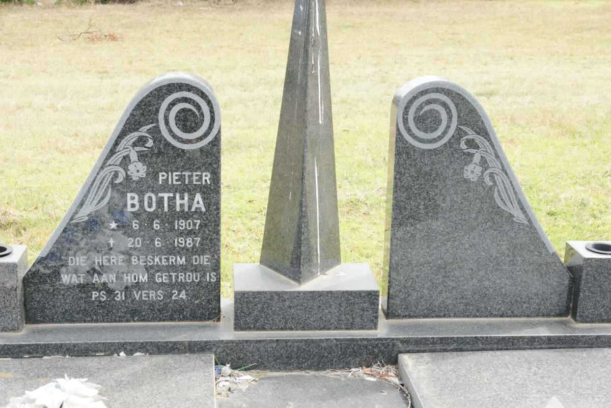BOTHA Pieter 1907-1987