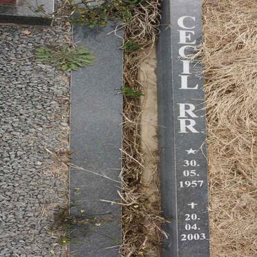 COWLEY Cecil R.R. 1957-2003 &amp; Sandra 1961-2001