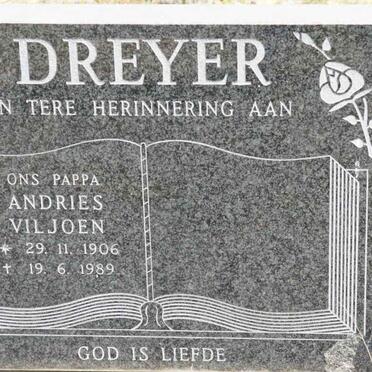 DREYER Andries Viljoen 1906-1989