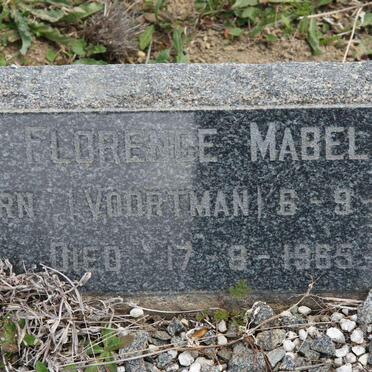 DESCHAMPS Florence Mabel nee VOORTMAN 1886-1965