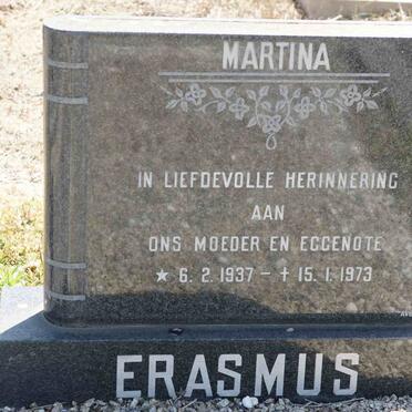 ERASMUS Martina 1937-1973