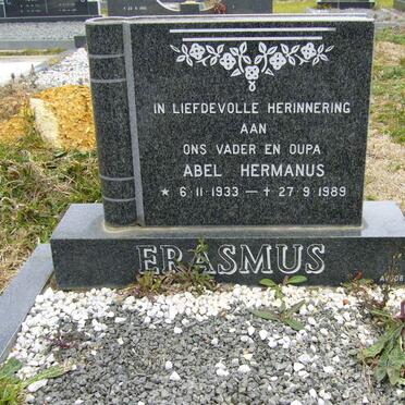 ERASMUS Abel Hermanus 1933-1989