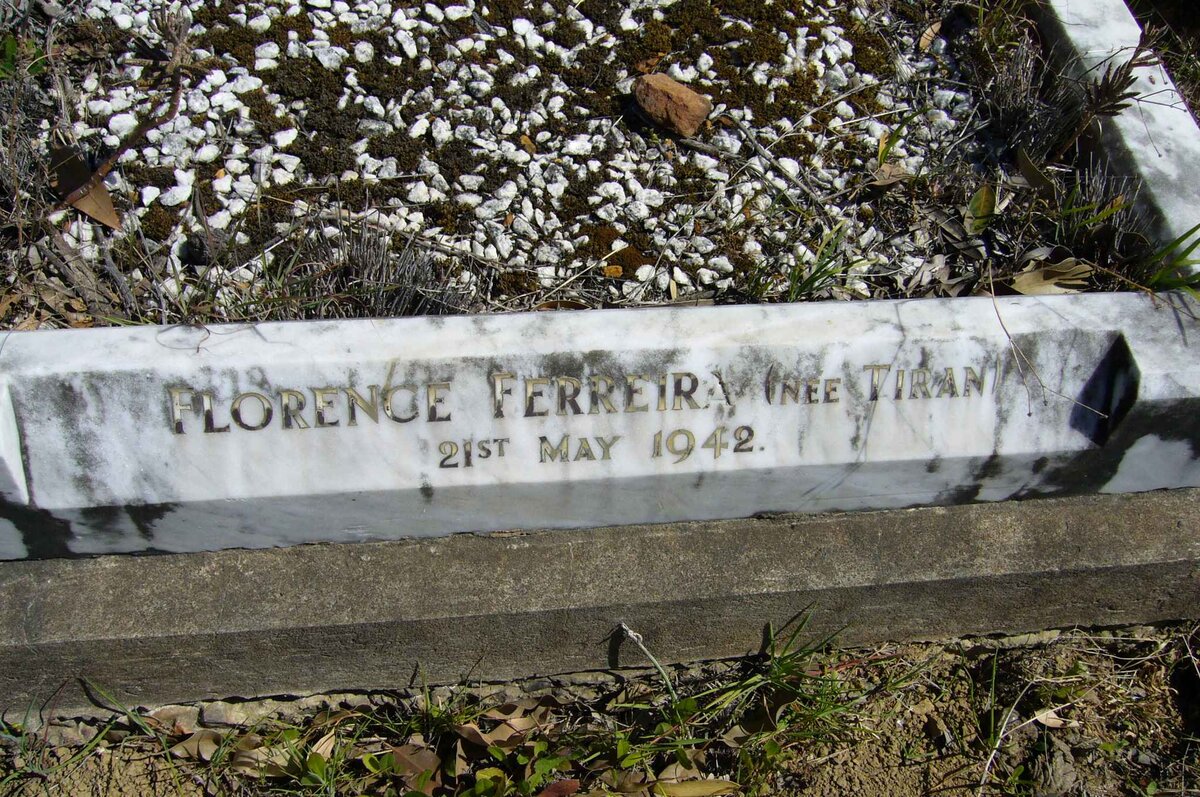 FERREIRA Florence nee TIRAN -1942