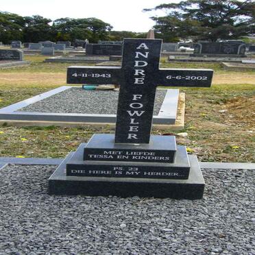 FOWLER André 1943-2002