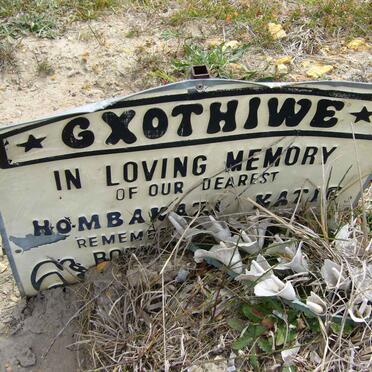 GXOTHIWE Hombakazi Katie