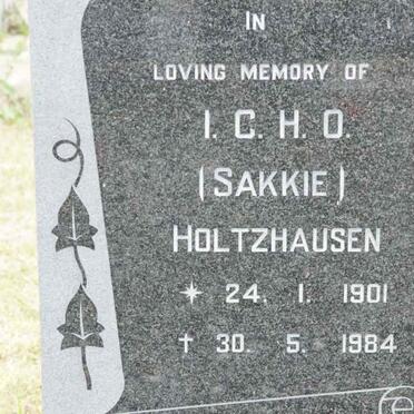 HOLTZHAUSEN I.C.H.O. 1901-1984