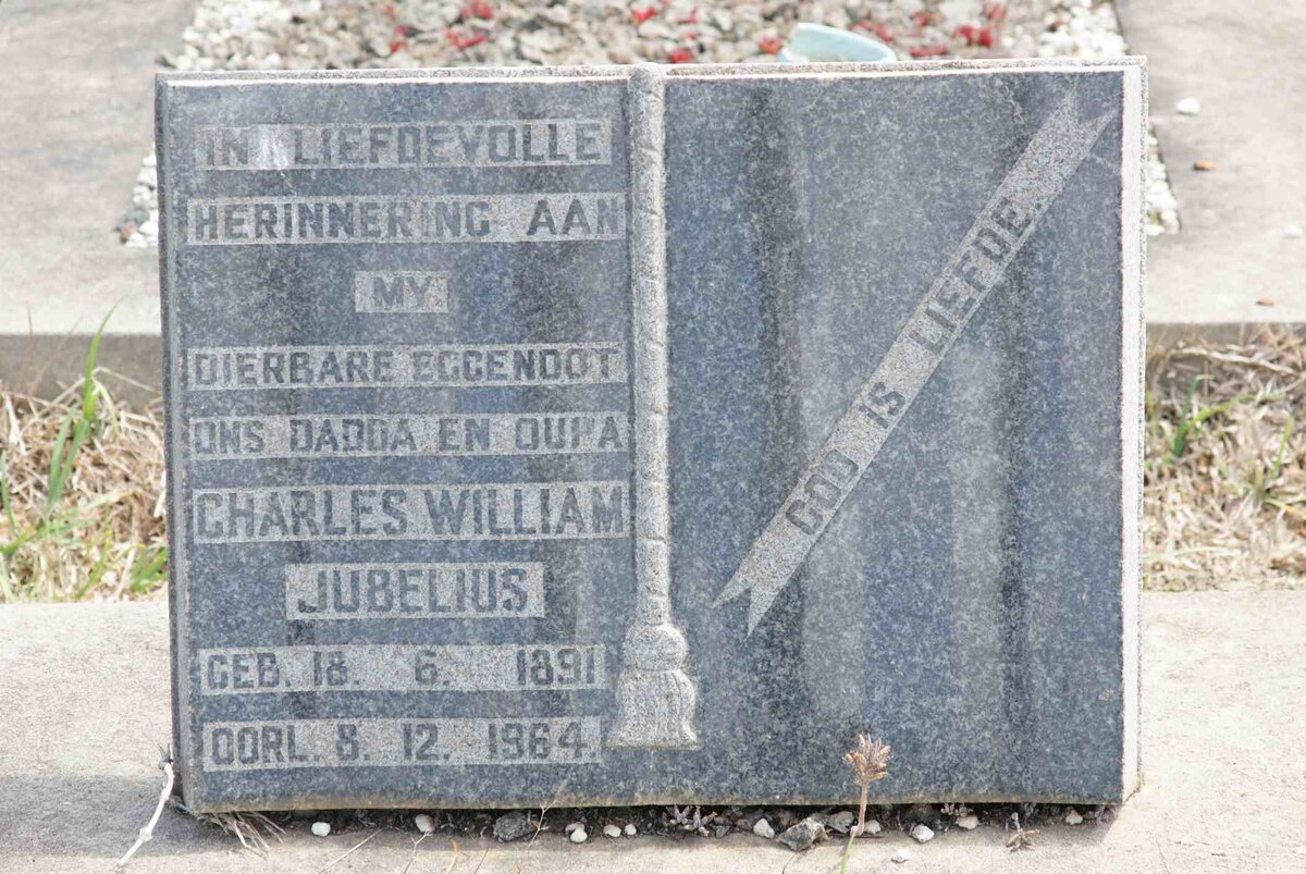 JUBELIUS Charles William 1891-1964