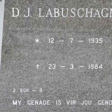 LABUSCHAGNE D.J. 1935-1984