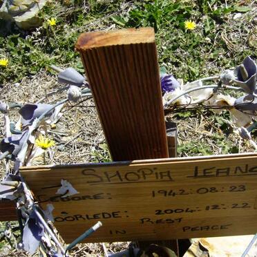 LEANDER Shopia 1942-2004