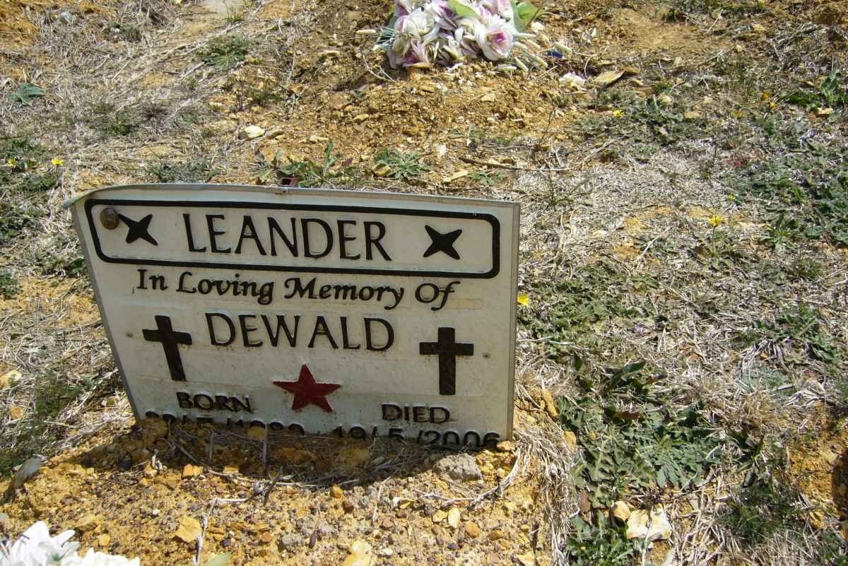 LEANDER Dewald 19??-2006