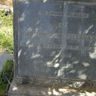 METELERKAMP Arthur 1858-1945