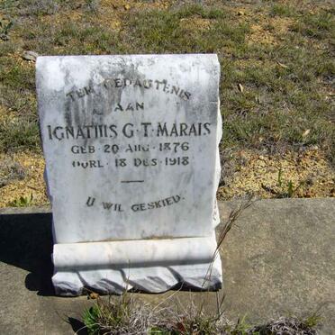 MARAIS Ignatius 1876-1918