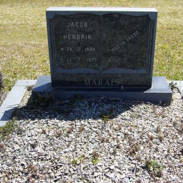 MARAIS Jacob Hendrik 1894-1977
