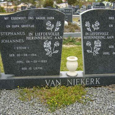 NIEKERK Stephanus Johannes, van 1914-1983 &amp; Jacomina Carolina 1919-1995