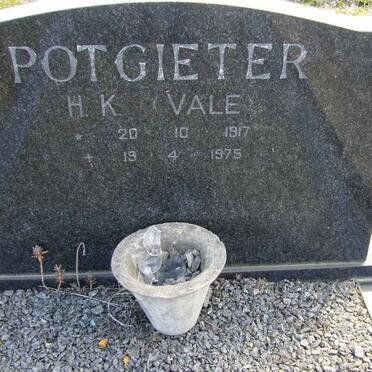 POTGIETER H.K. 1917-1975
