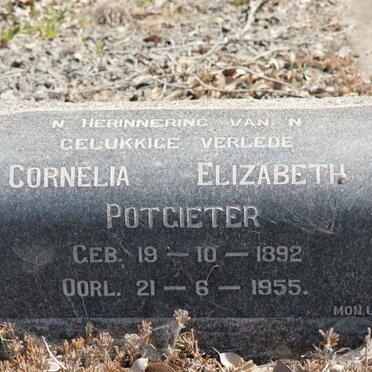 POTGIETER Cornelia Elizabeth 1892-1955