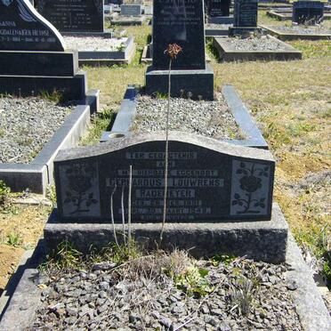 RADEMEYER Gerhardus Louwrens 1891-1949