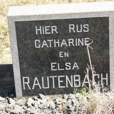 RAUTENBACH Catharina :: RAUTENBACH Elsa