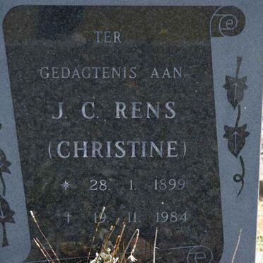 RENS J.C. 1899-1984