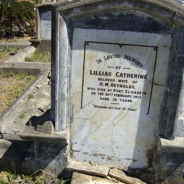 REYNOLDS Lillias Catherine -1913