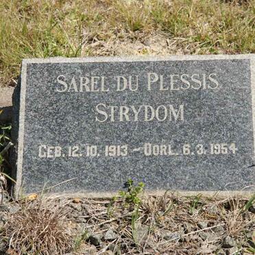 STRYDOM Sarel du Plessis 1913-1954
