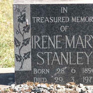 STANLEY Irene Mary 1890-1973