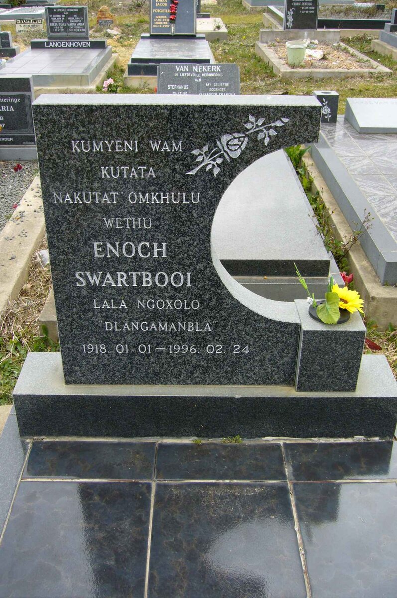 SWARTBOOI Enoch 1918-1996