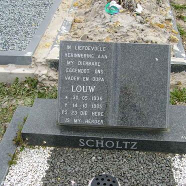 SCHOLTZ Louw 1936-1995