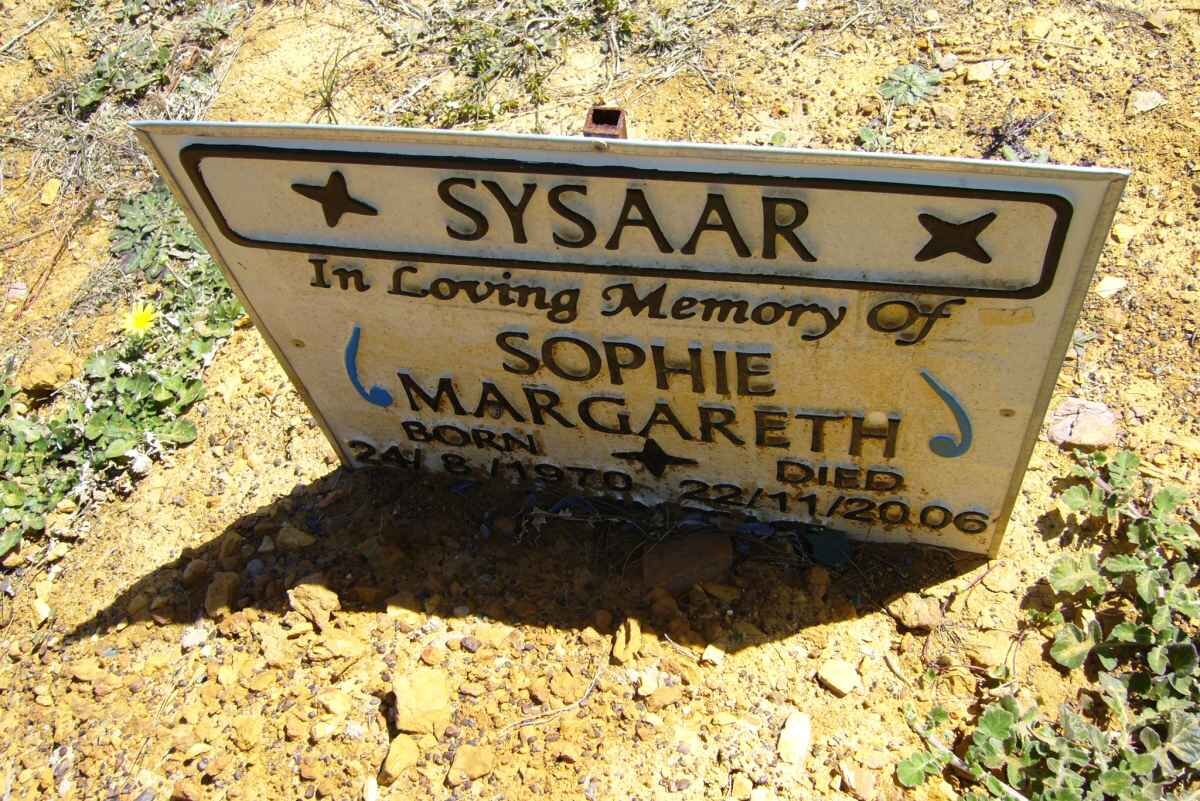 SYSAAR Sophie Margareth 1970-2006