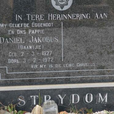 STRYDOM Daniel Jakobus 1927-1972