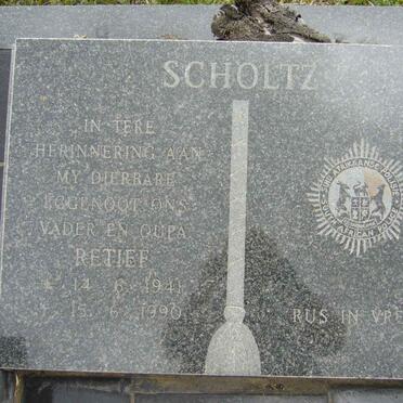 SCHOLTZ Retief 1941-1990