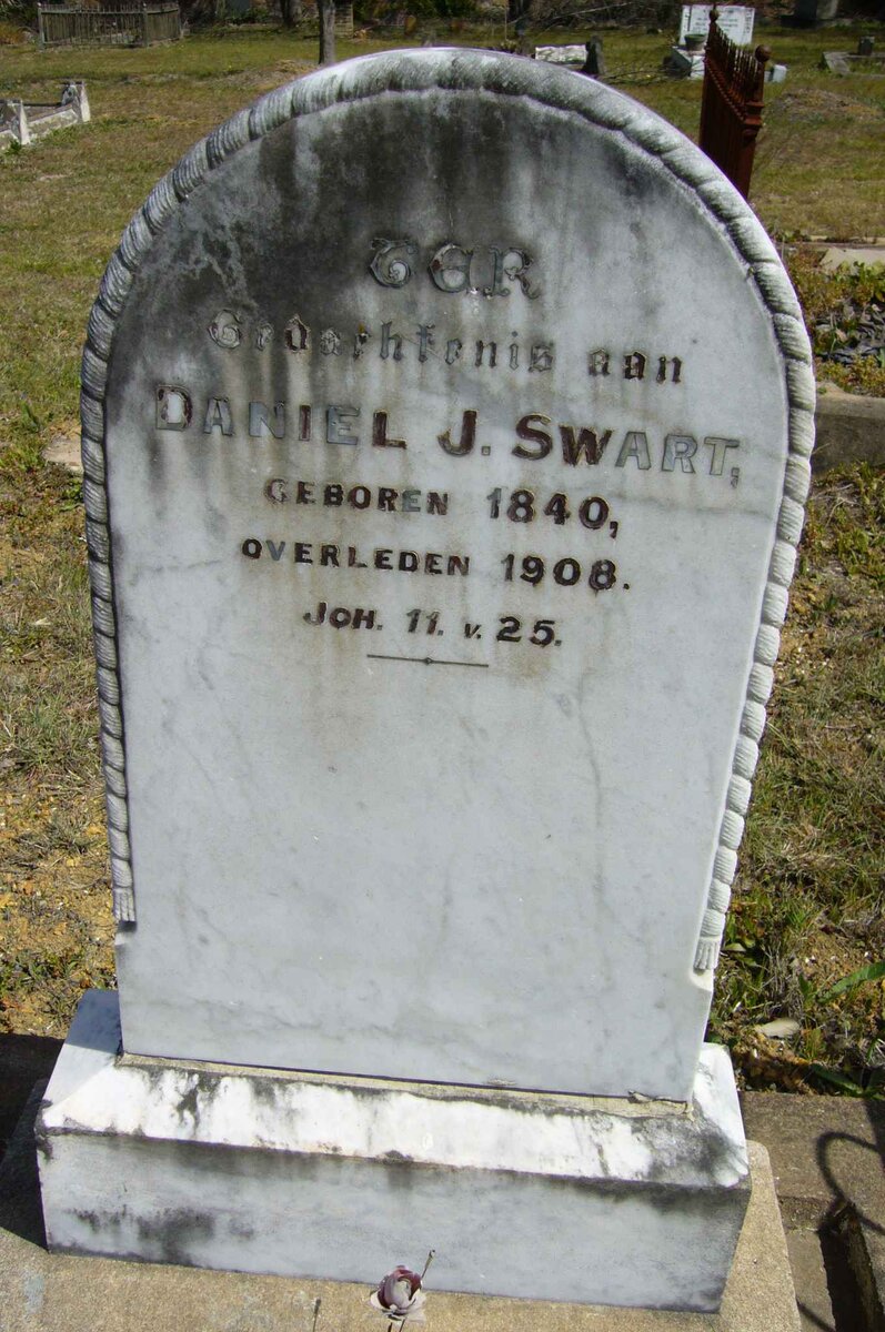 SWART Daniel J. 1840-1908