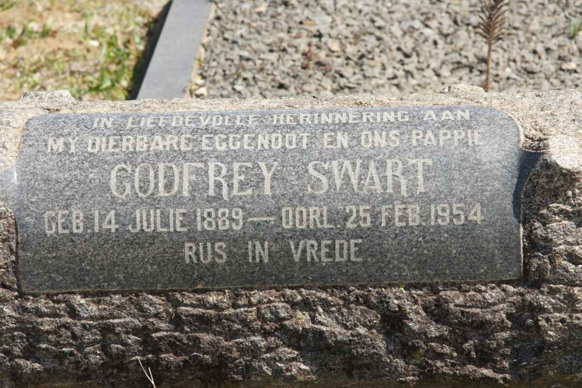 SWART Godfrey 1889-1954