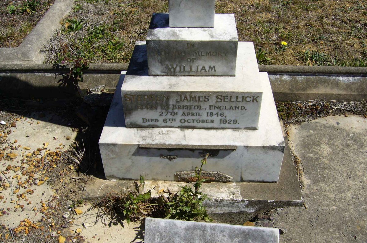 SELLICK William Stephen James 1846-1929
