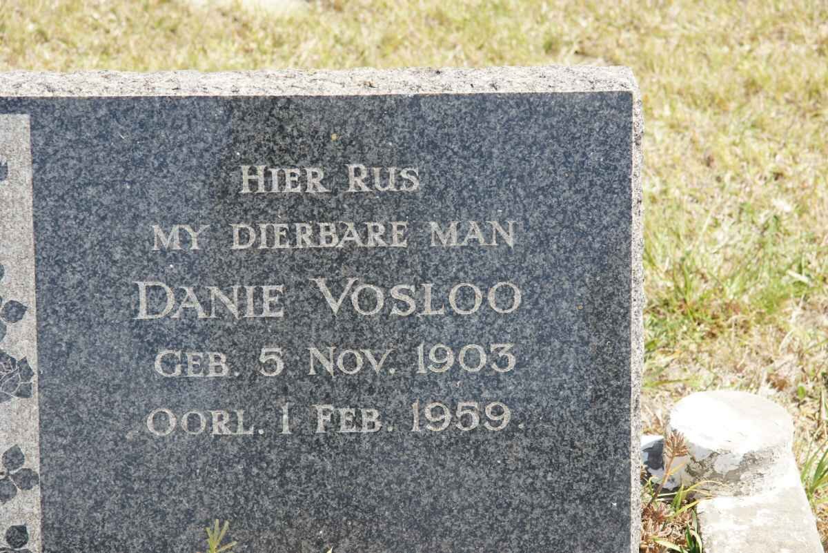 VOSLOO Danie 1903-1959
