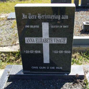 VISAGIE Anna Elizabeth 1914-1998
