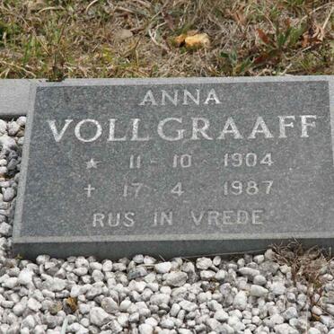 VOLLGRAAFF Anna 1904-1987