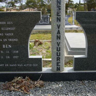 VUUREN Ben, jansen van 1939-1997